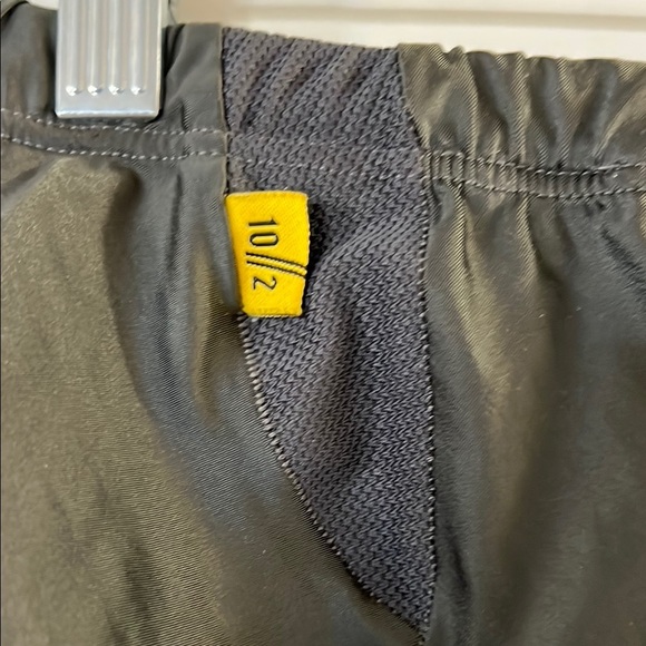 Nike Black and Yellow Athletic Shorts padded - Picture 3 of 5